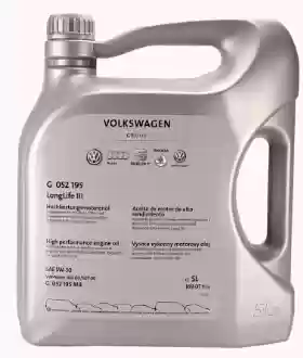 ULJE ORG VW  5W30   507.00  LL3   5 LITARA, G052195M4,  